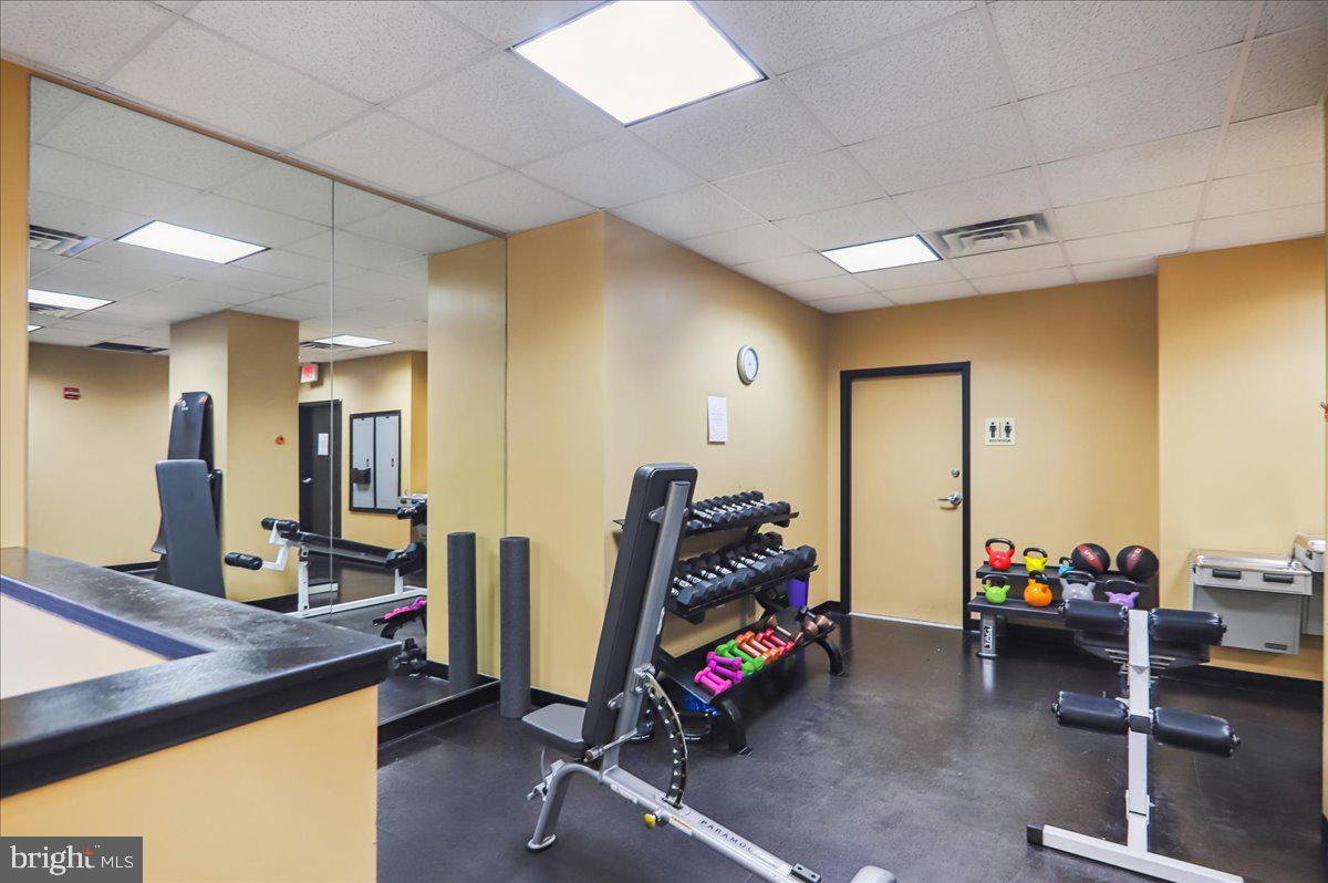 1220 Blair Mill Road, Unit 804 Silver Spring, MD 20910 - Photo 14 of 18 a view of a room with gym equipment