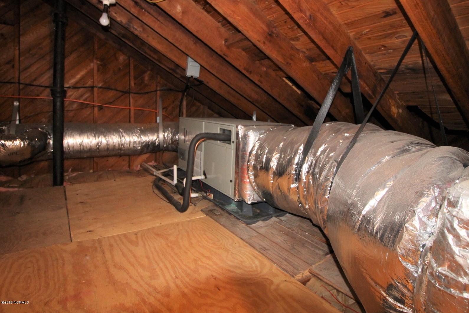 200 Riverside Drive New Bern, NC 28560 - Photo 51 of 64 Attic space and heat unit