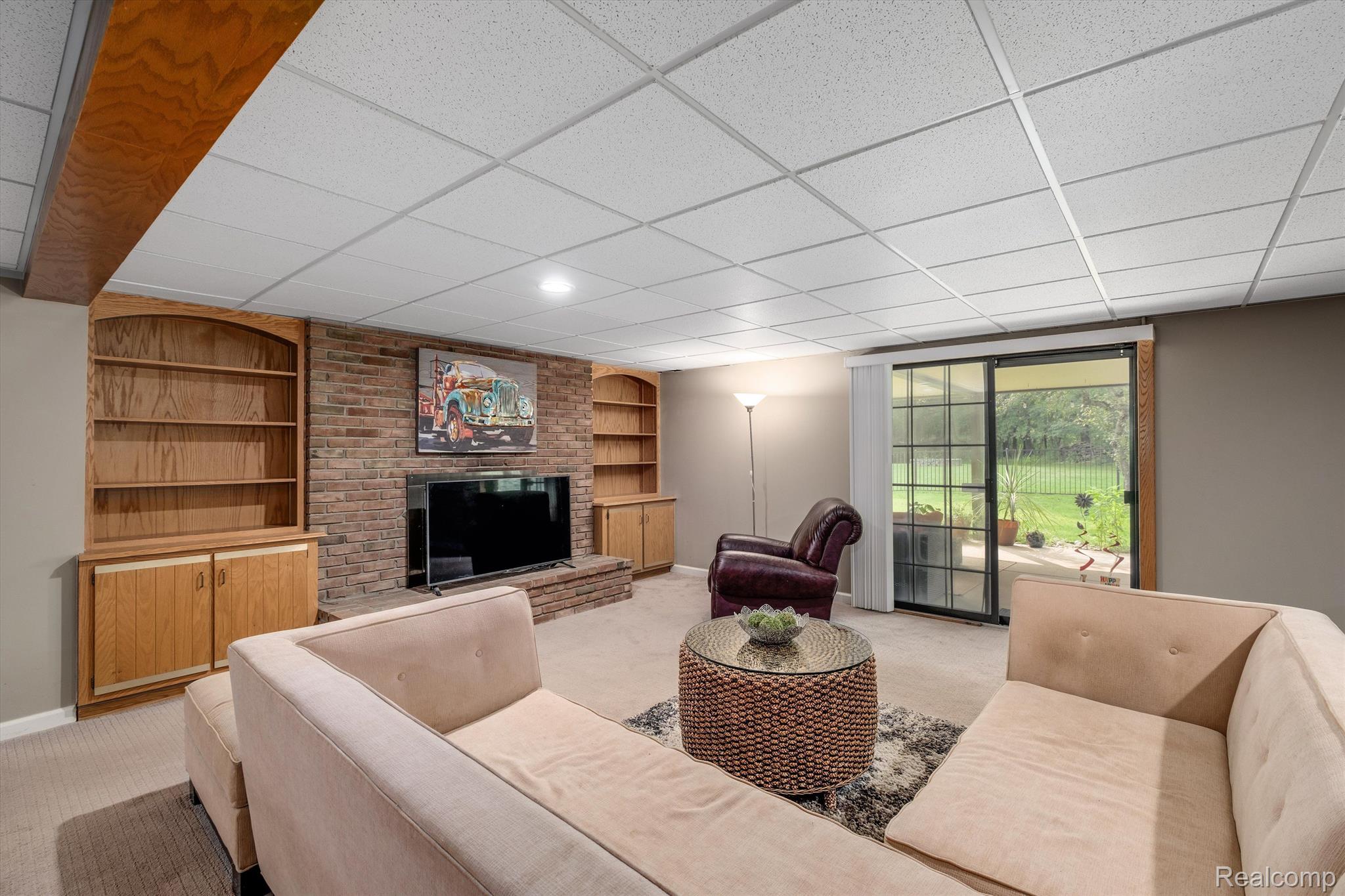 5262 North Livernois Road Rochester, MI 48306 - Photo 31 of 65 Rec room with doorwall leading to patio