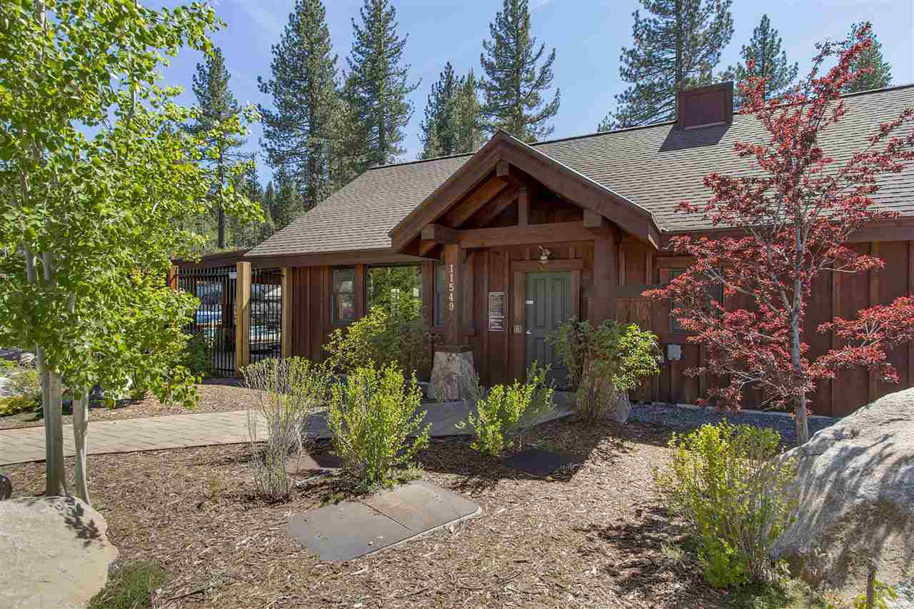 11679 McClintock Loop, Unit 1 Truckee, CA 96161 - Photo 18 of 19 a front view of a house with a yard