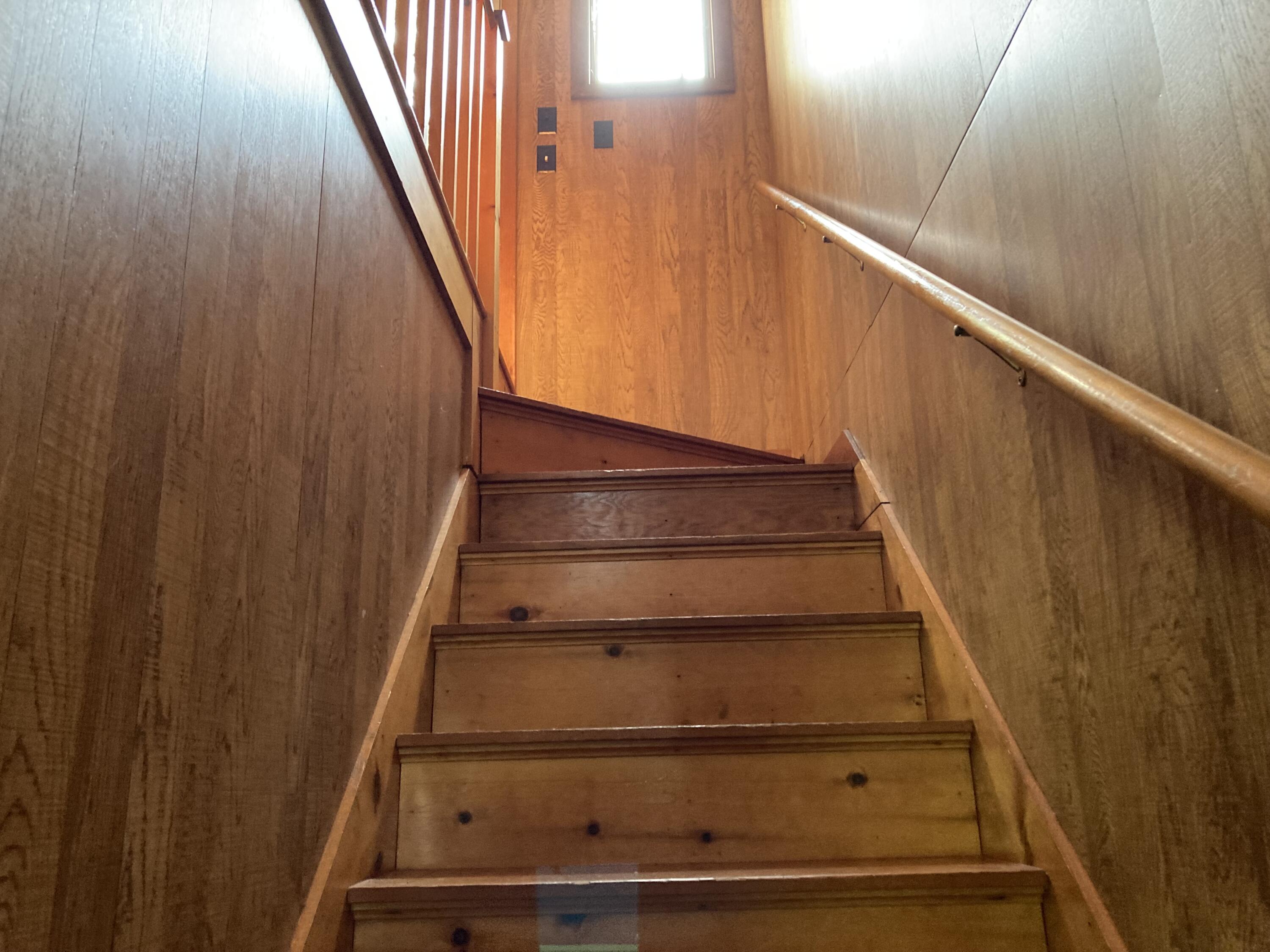 45 Wharf Road Hancock, ME 04640 - Photo 25 of 41 Stairway to second floor bedrooms.