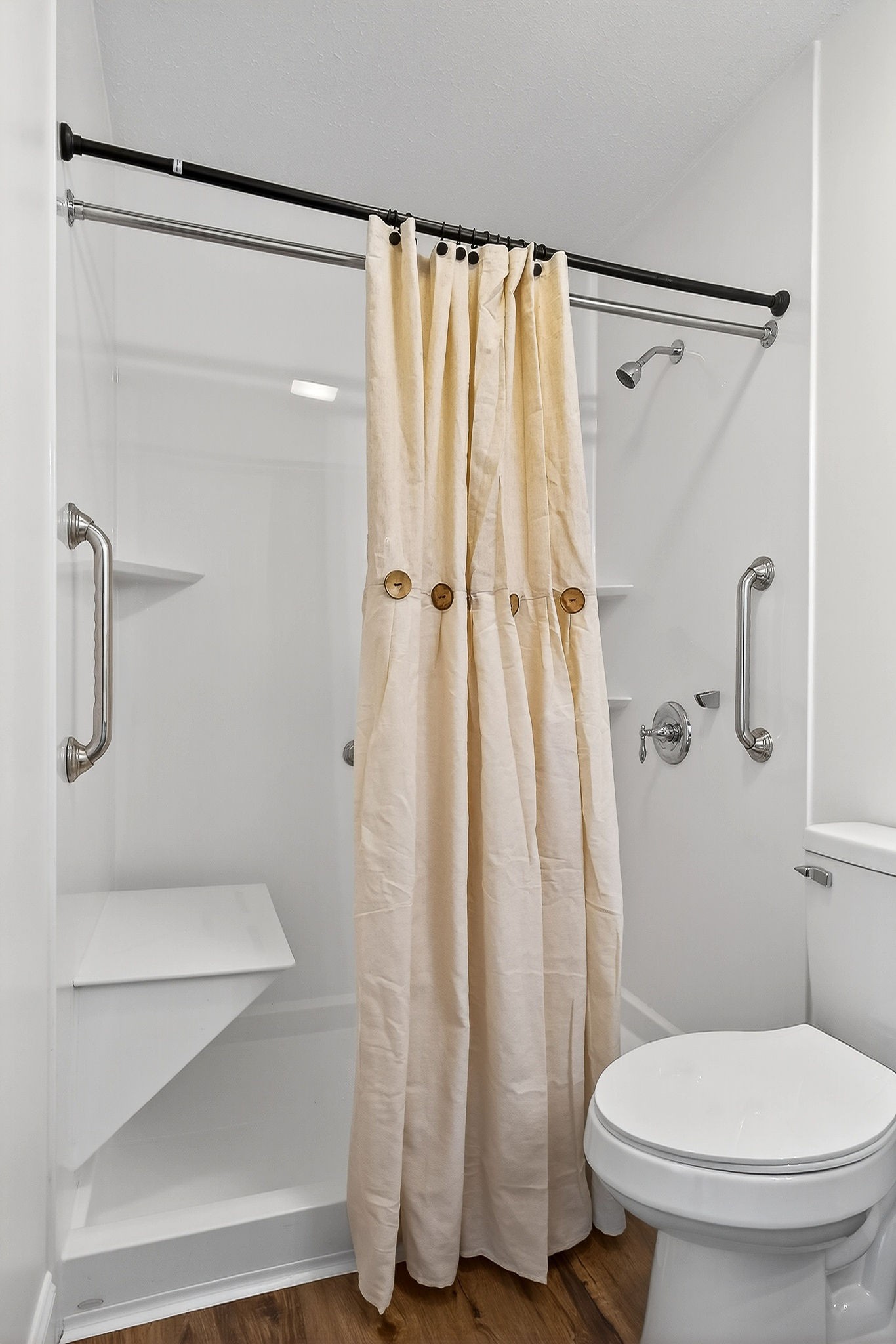 498 Low Gap Road Sparta, TN 38583 - Photo 25 of 38 a bathroom with a shower and a toilet