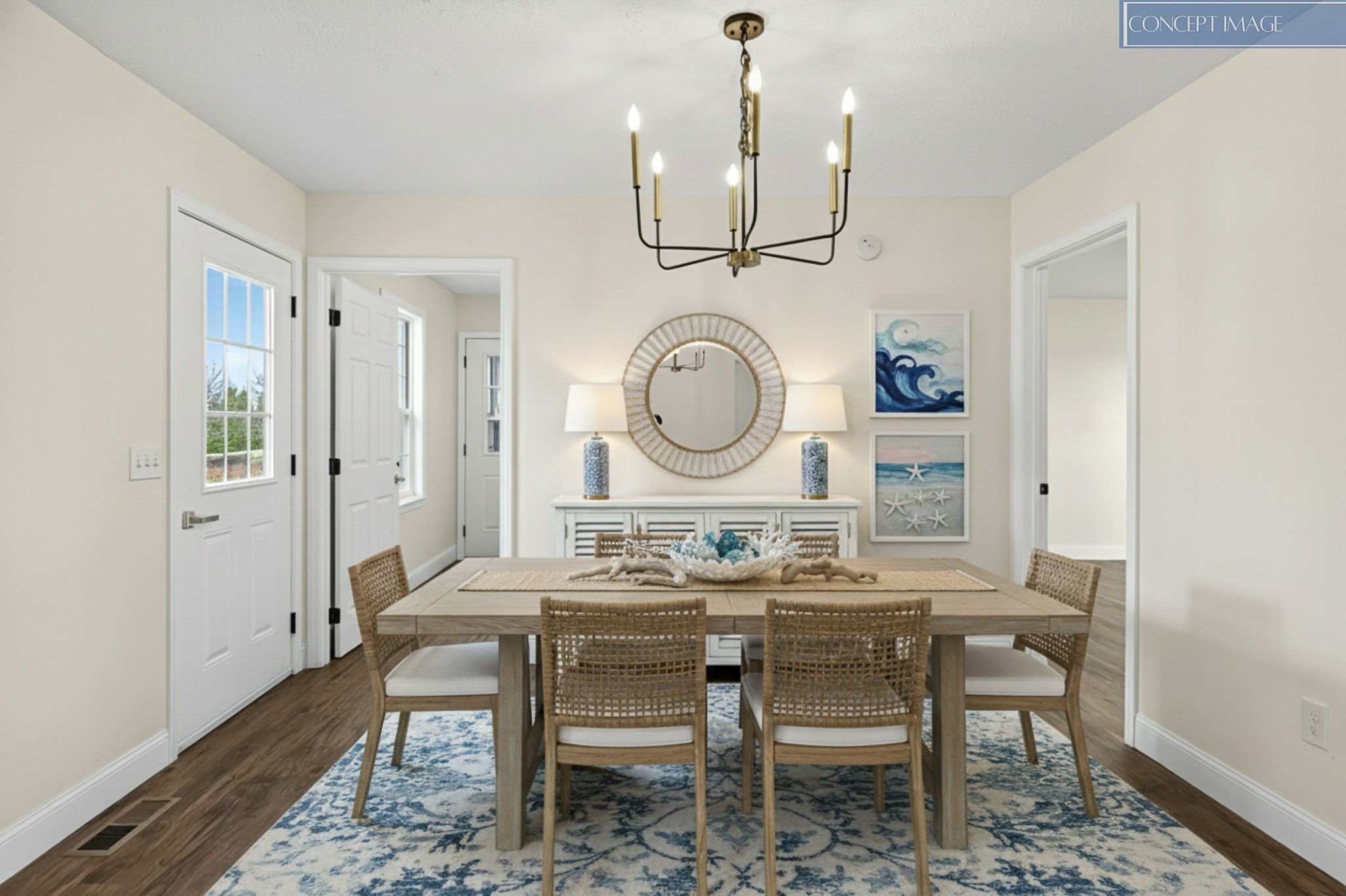498 Low Gap Road Sparta, TN 38583 - Photo 32 of 38 a view of a dining room with furniture and a rug