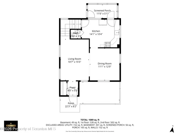 $164,900 | 636 Wheeler Avenue, Scranton, PA 18510