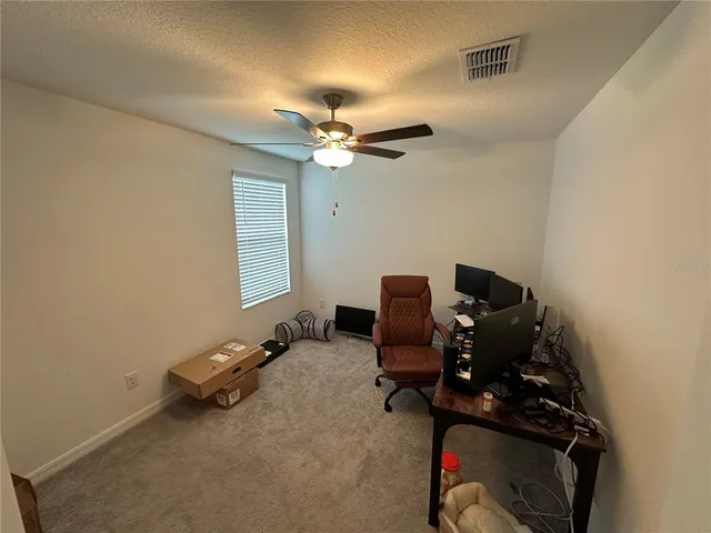 a view of workspace with a window