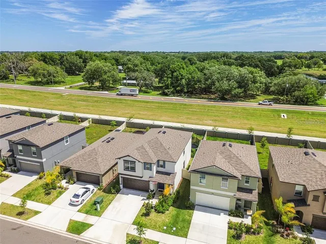 a view of a city with an ocean view