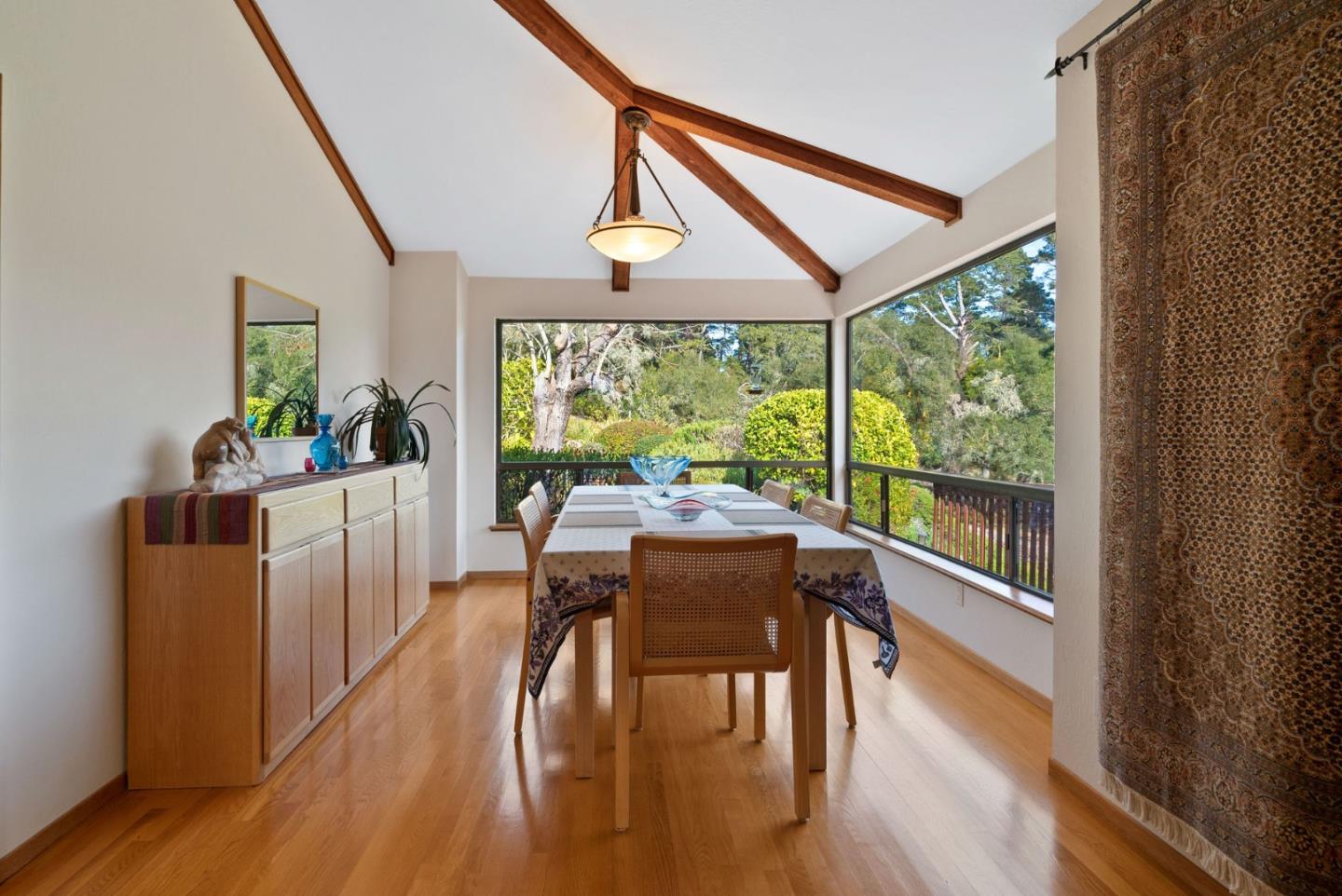 5310 Freedom Boulevard Aptos, CA 95003 - Photo 24 of 100 a view of a dining room with furniture window and wooden floor