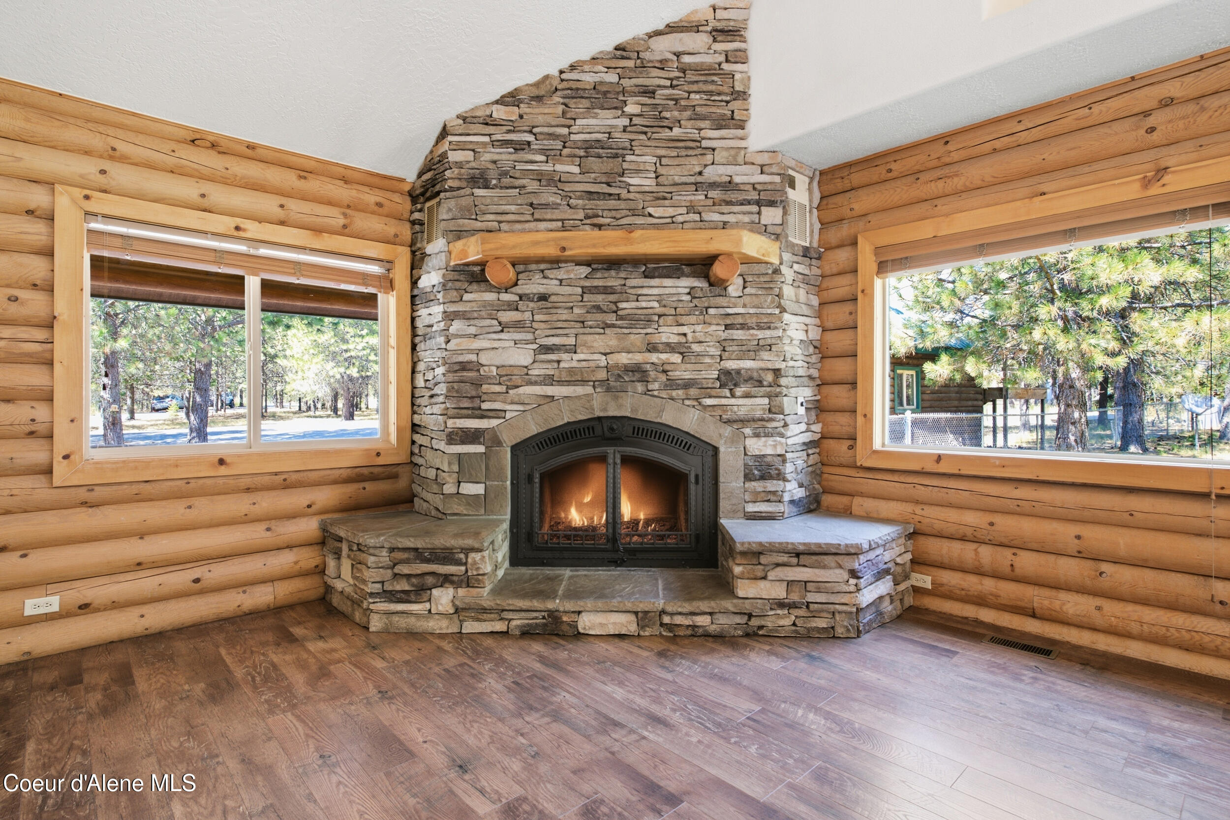 Wood Fireplace