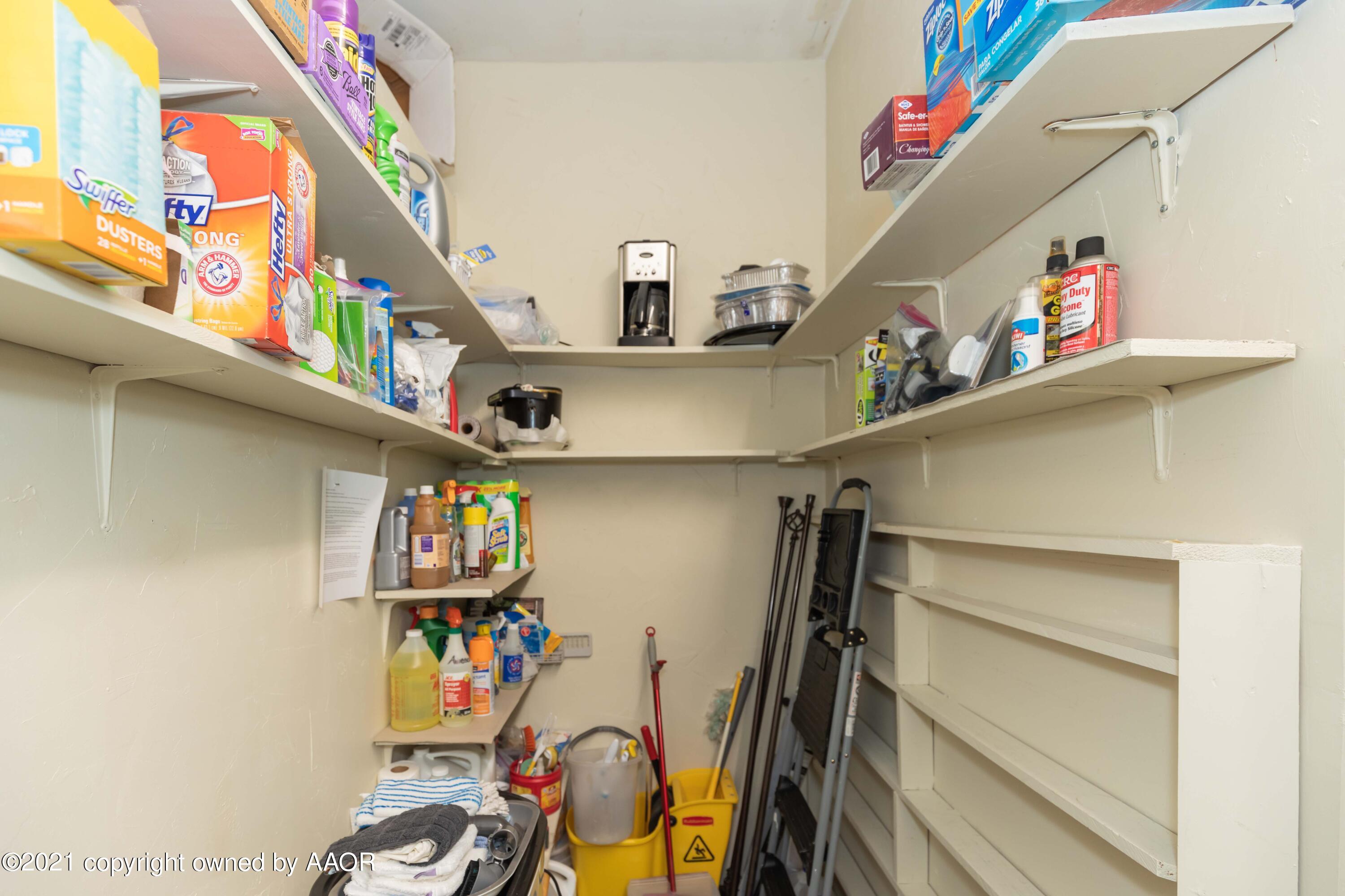 808 Craft Center Road Amarillo, TX 79118 - Photo 48 of 77 a view of storage and utility room