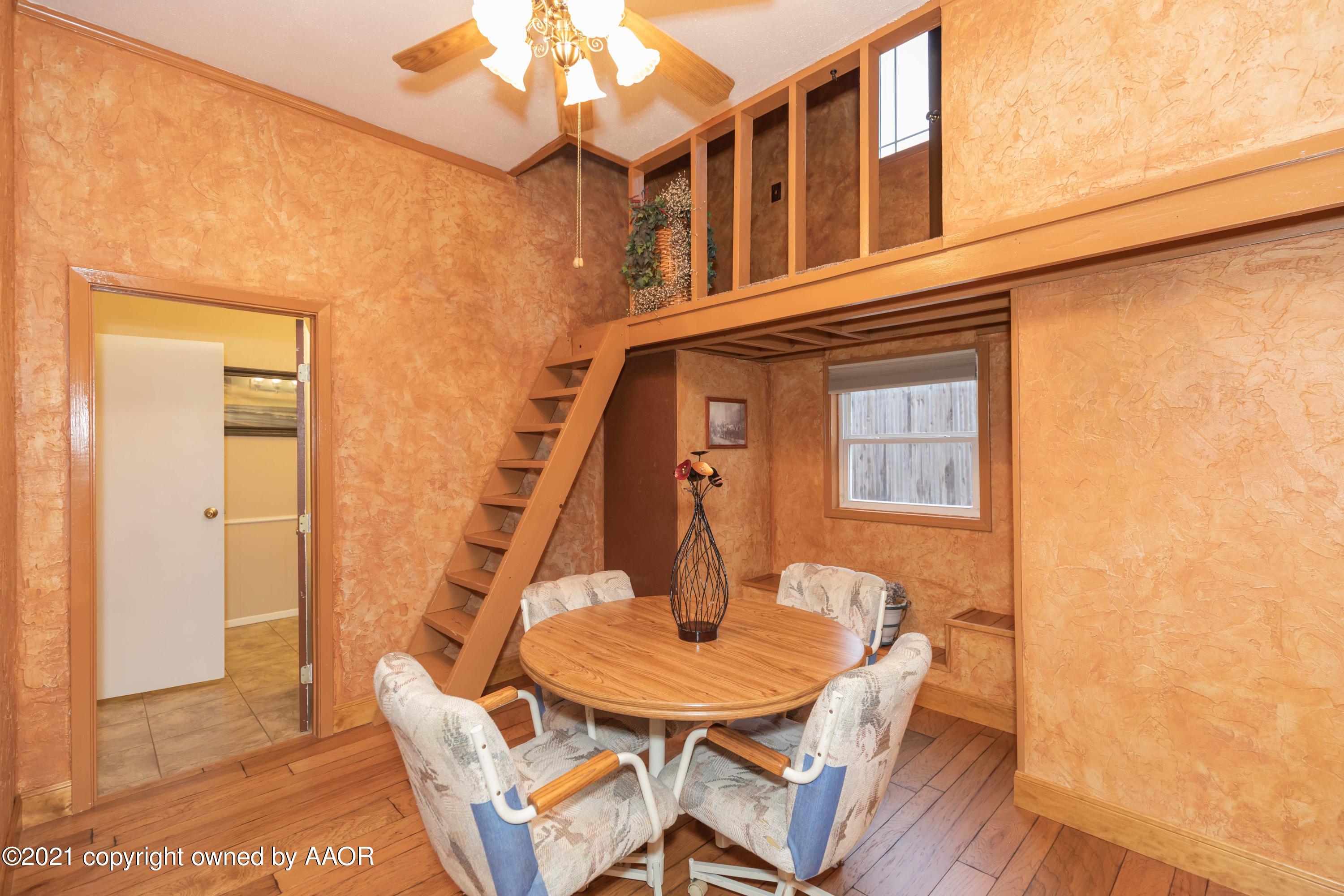 808 Craft Center Road Amarillo, TX 79118 - Photo 54 of 77 a view of a balcony with a table and chairs