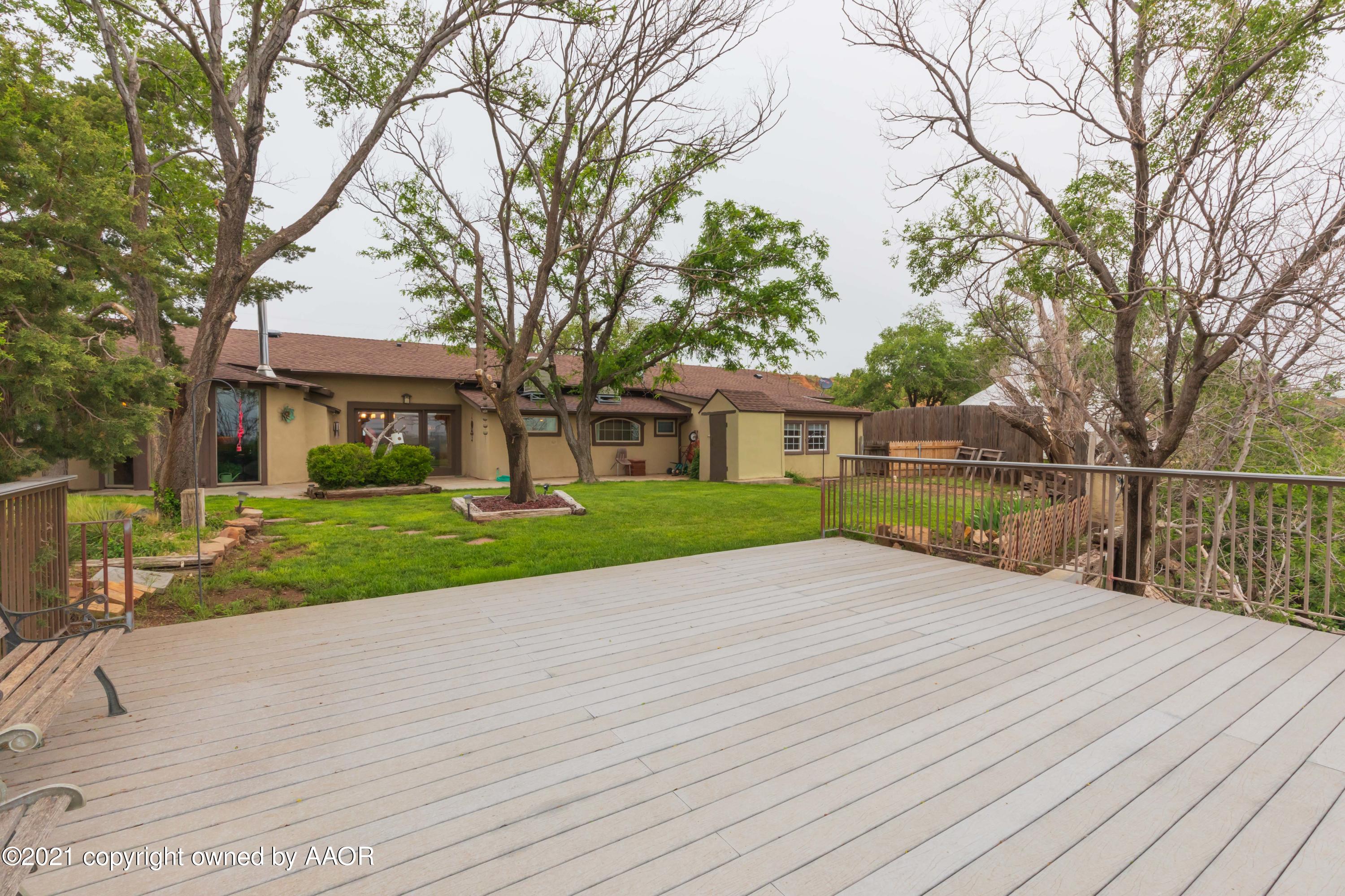 808 Craft Center Road Amarillo, TX 79118 - Photo 63 of 77 a view of a house with a yard