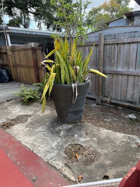 922 Northwest 2nd Street, Unit 4 Miami, FL 33128 - Photo 14 of 35 a view of a backyard with plants