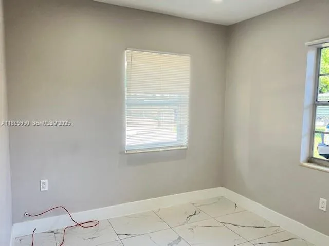 a view of a room with window