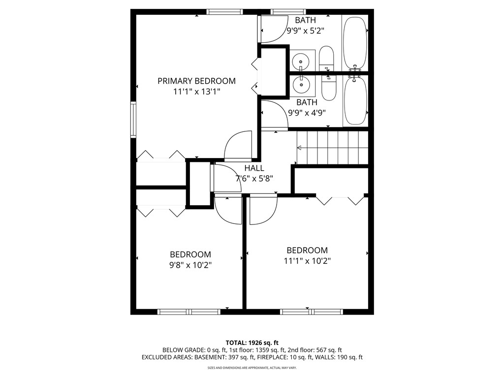 81 Rolling Acres Road Southport, NY 14871 - Photo 42 of 43 Floor plan of second floor