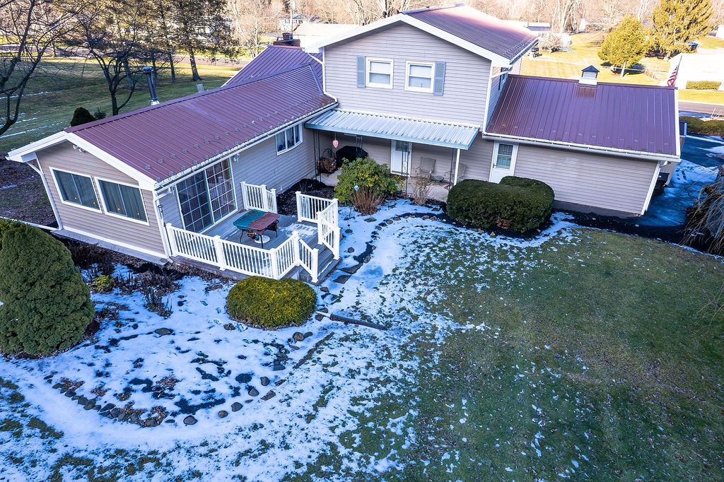 81 Rolling Acres Road Southport, NY 14871 - Photo 38 of 43 Back of house with deck and patio