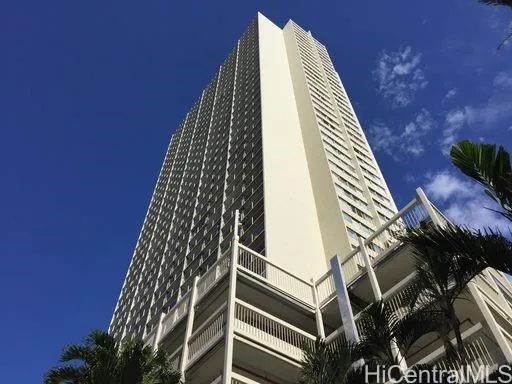 a view of a large building