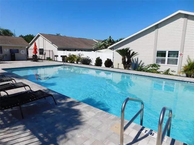 a view of a house with a patio