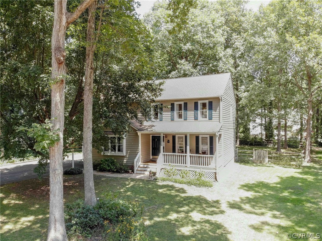 13904 2 Notch Road Midlothian, VA 23112 - Photo 2 of 48 a front view of a house with a yard