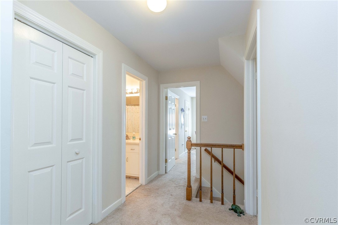 13904 2 Notch Road Midlothian, VA 23112 - Photo 27 of 48 a view of a hallway with entryway door