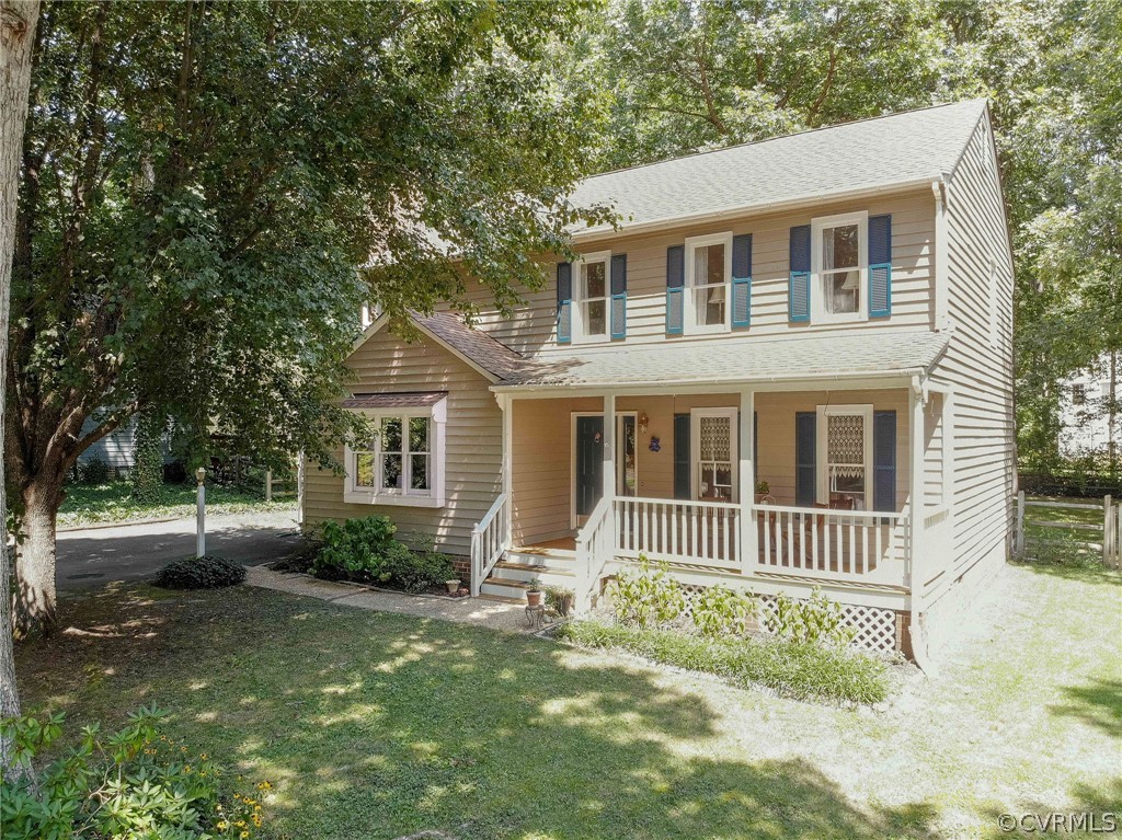 13904 2 Notch Road Midlothian, VA 23112 - Photo 3 of 48 a front view of a house with a yard