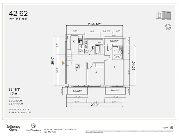 $1,400,000 | 42-62 Hunter Street, Unit PHA | Long Island City