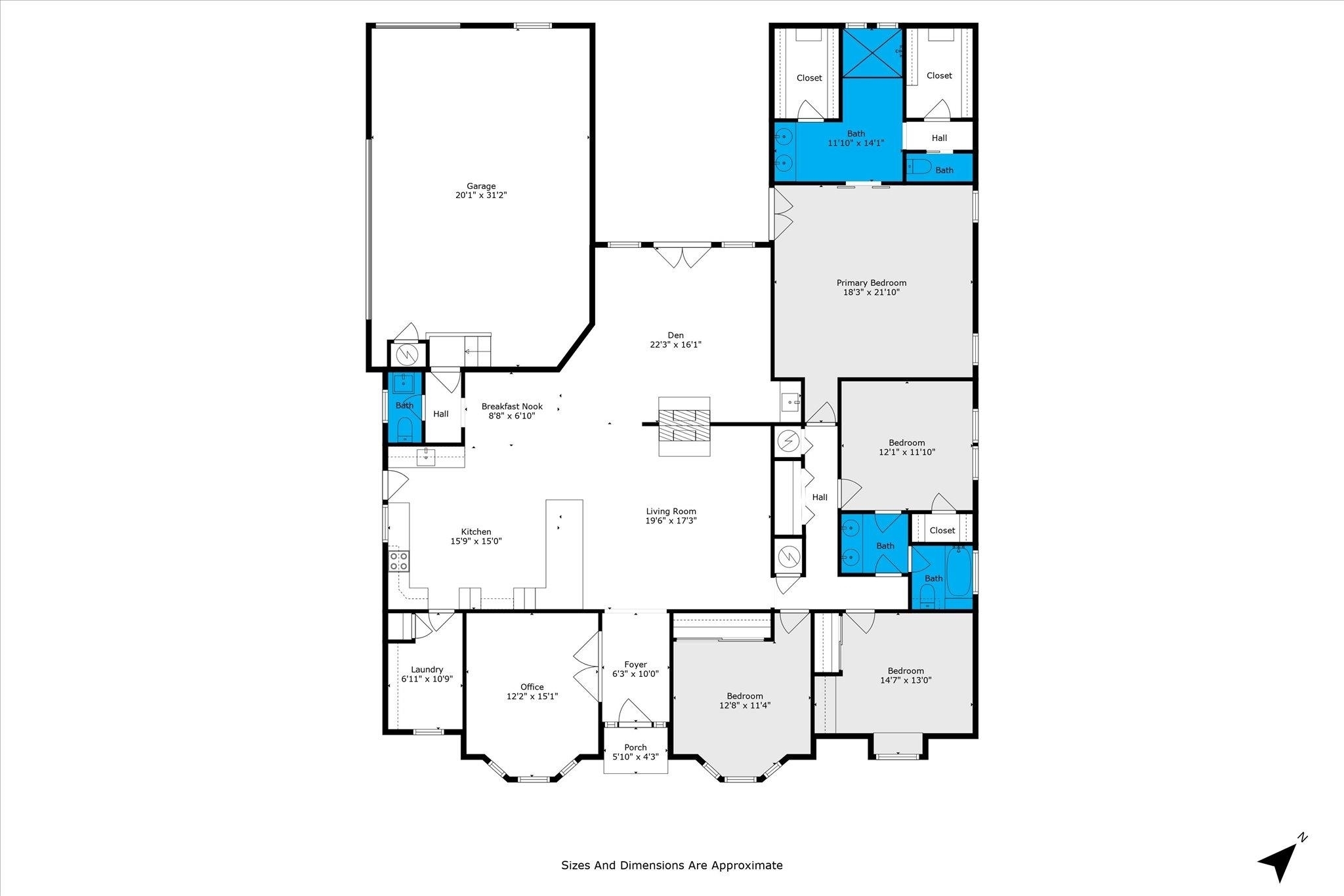 128 Dewitt Circle Daphne, AL 36526 - Photo 42 of 42 Floor Plan