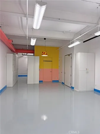 a view of a room with storage and utility