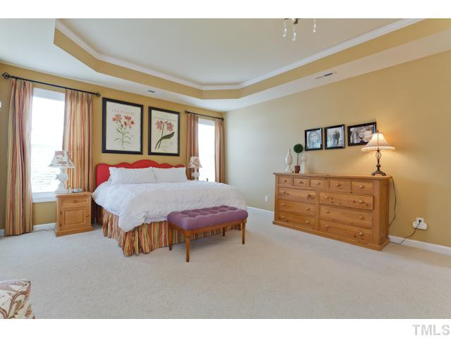 4004 Fenn Brook Lane Raleigh, NC 27613 - Photo 12 of 25 Alternate view of this spectacular retreat. Master Bedroom