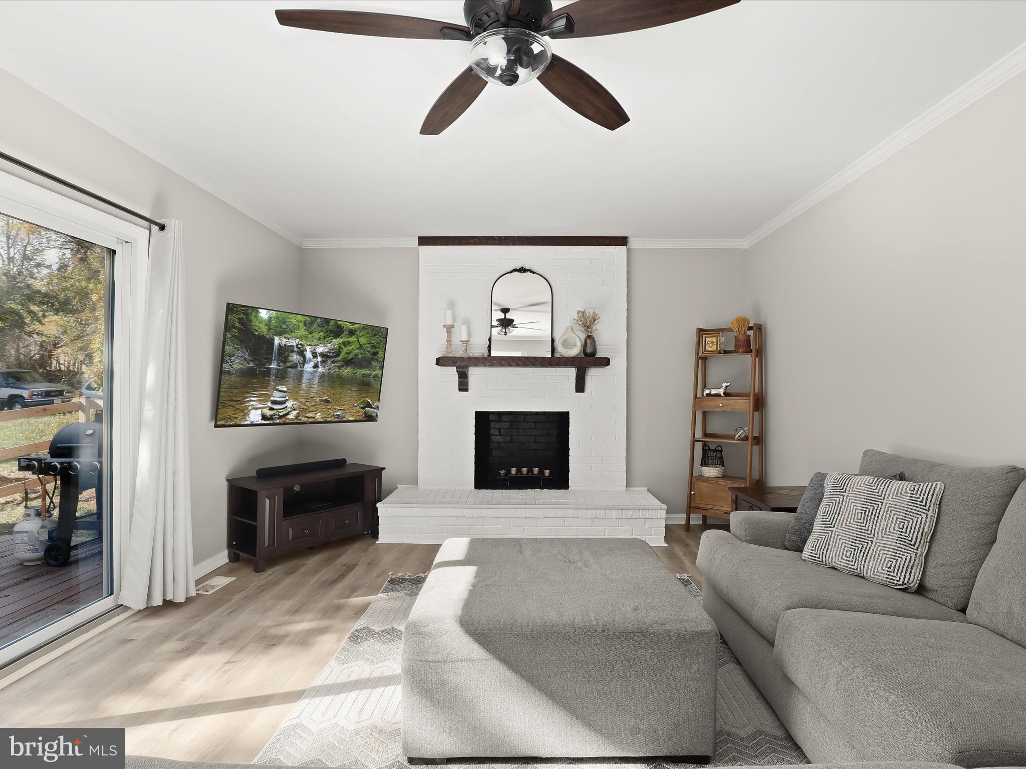 6147 Campfire Columbia, MD 21045 - Photo 23 of 59 Family room with WB fireplace