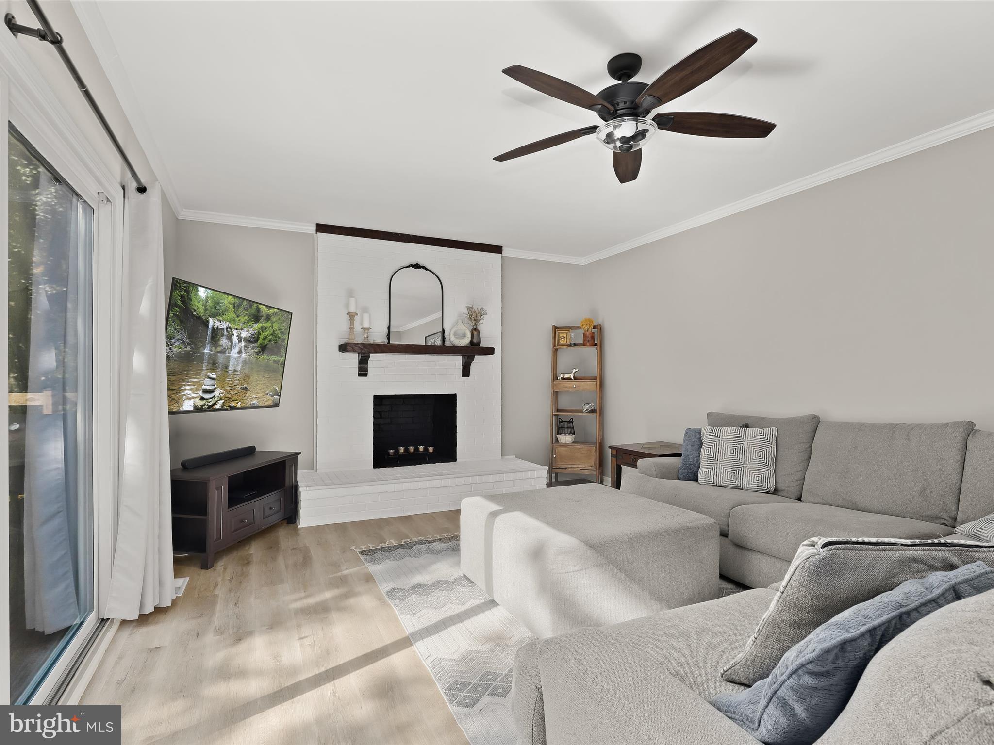 6147 Campfire Columbia, MD 21045 - Photo 3 of 59 Walkout family room with WB fireplace