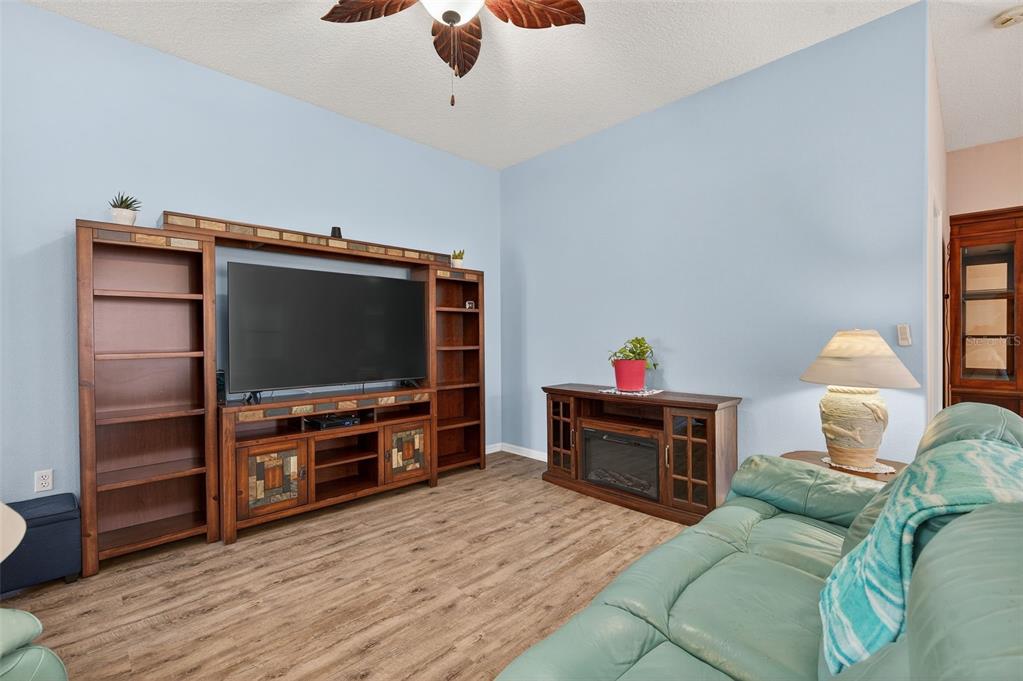11501 Bloomington Court New Port Richey, FL 34654 - Photo 33 of 71 a living room with furniture and a flat screen tv