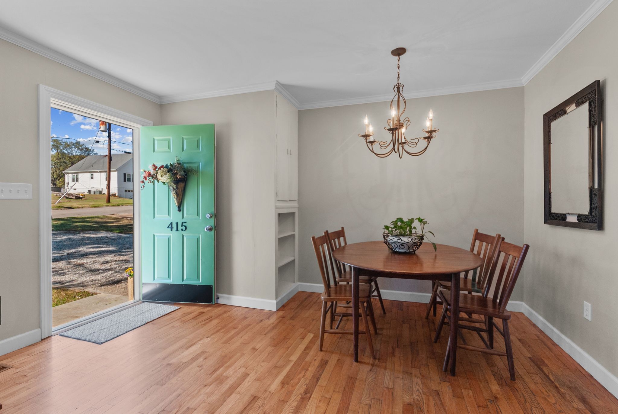 415 South Ingram Street Pulaski, TN 38478 - Photo 6 of 33 a view of a dining room with furniture window and wooden floor