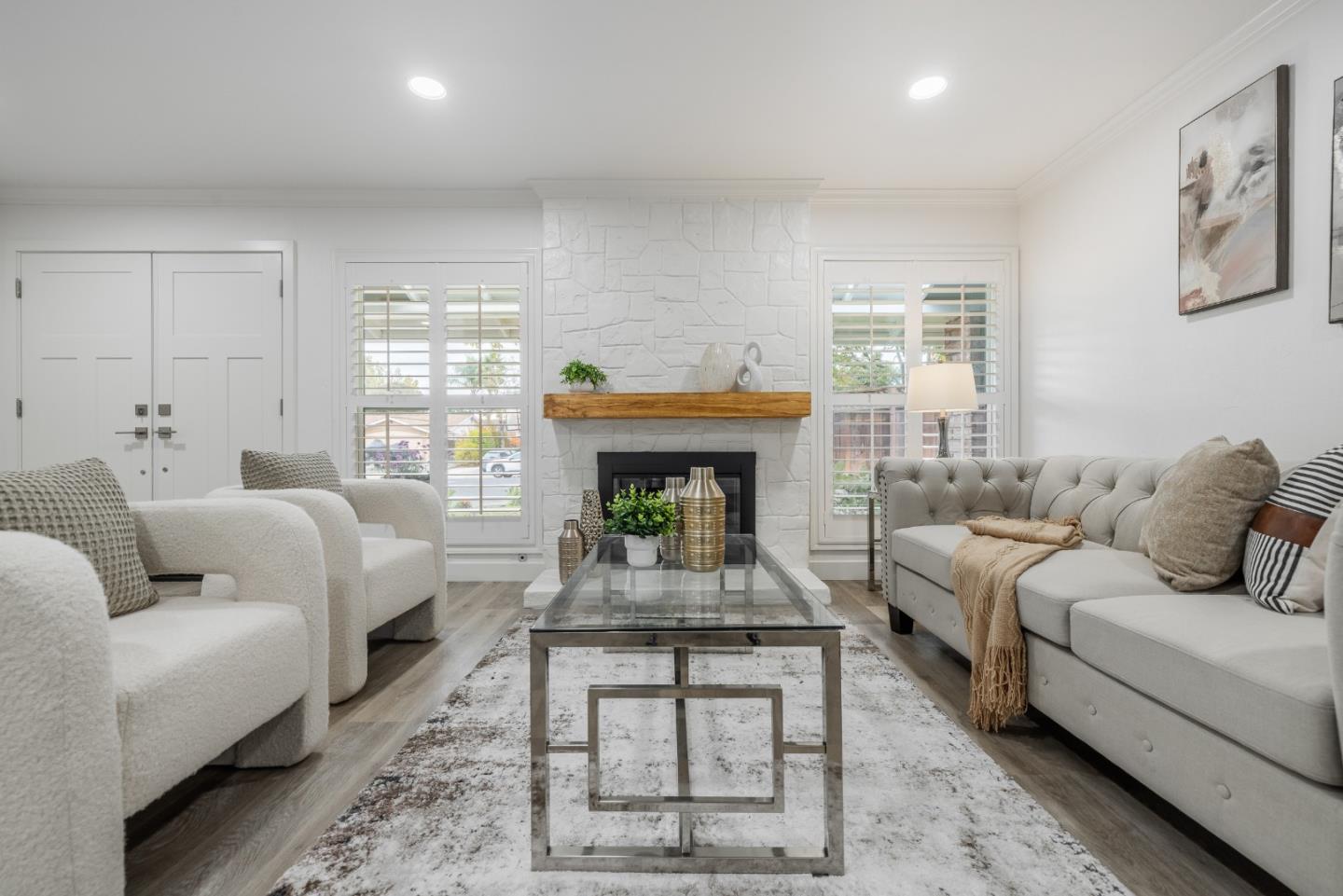756 Acorn Court San Ramon, CA 94583 - Photo 7 of 33 a living room with furniture and a fireplace