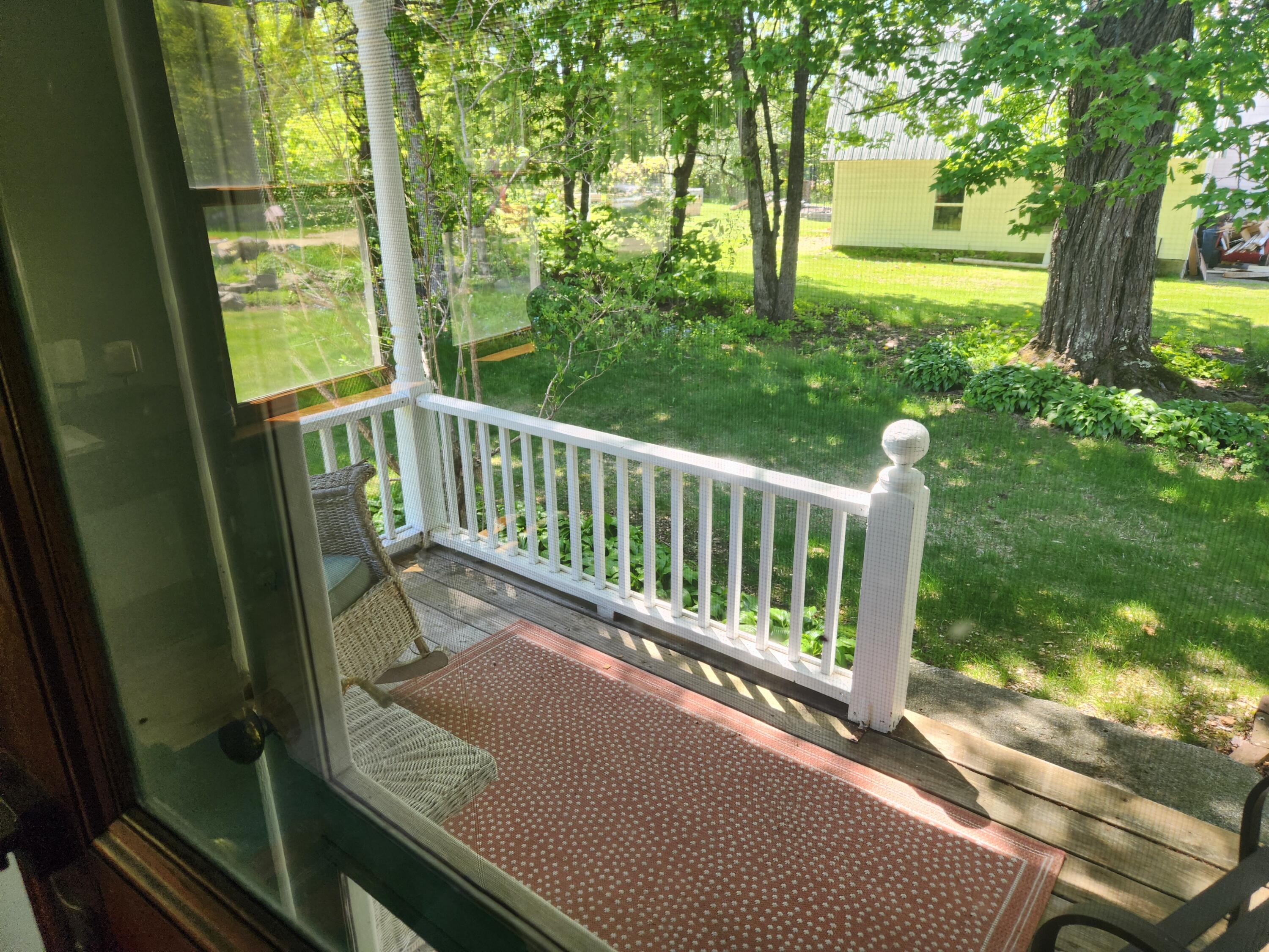286 Staples Hill Road Canton, ME 04221 - Photo 24 of 118 Shady back porch