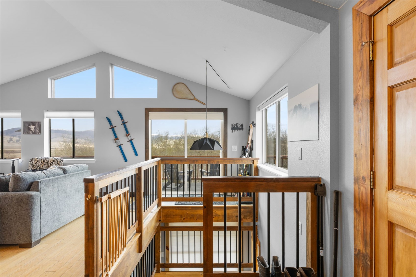 2349 Michigan Hill Road Jefferson, CO 80456 - Photo 19 of 33 a view of a balcony with furniture and a window