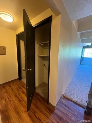 a room with storage and utility