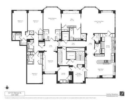 $1,650,000 | 421 West Melrose Street, Unit 18BC, Chicago, IL 60657