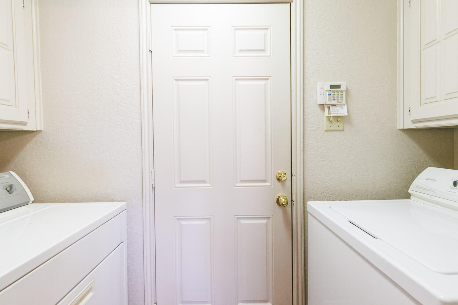 5728 92nd Street Lubbock, TX 79424 - Photo 32 of 40 a utility room with dryer and washer