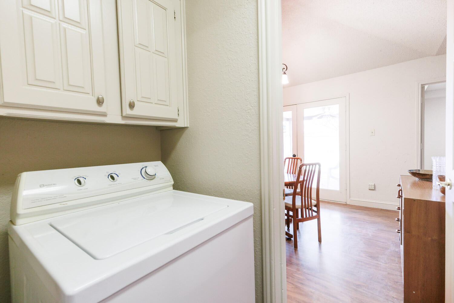 5728 92nd Street Lubbock, TX 79424 - Photo 33 of 40 a view of kitchen with furniture and wooden floor
