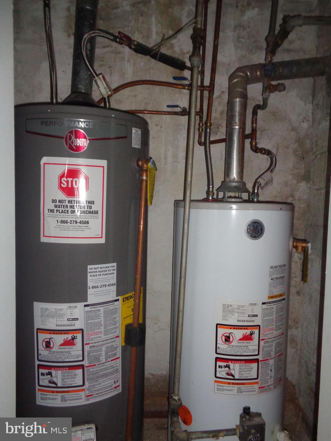 6927 Harford Road Baltimore, MD 21234 - Photo 19 of 20 Two water heaters
