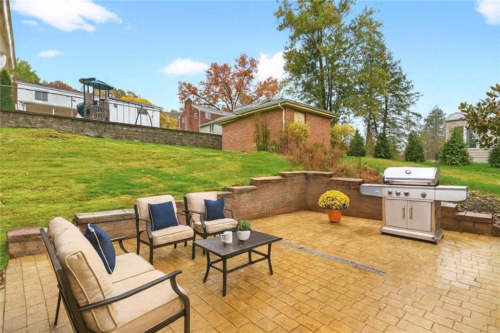 910 Burchfield Road Allison Park, PA 15101 - Photo 5 of 21 a view of a chairs and table on the terrace