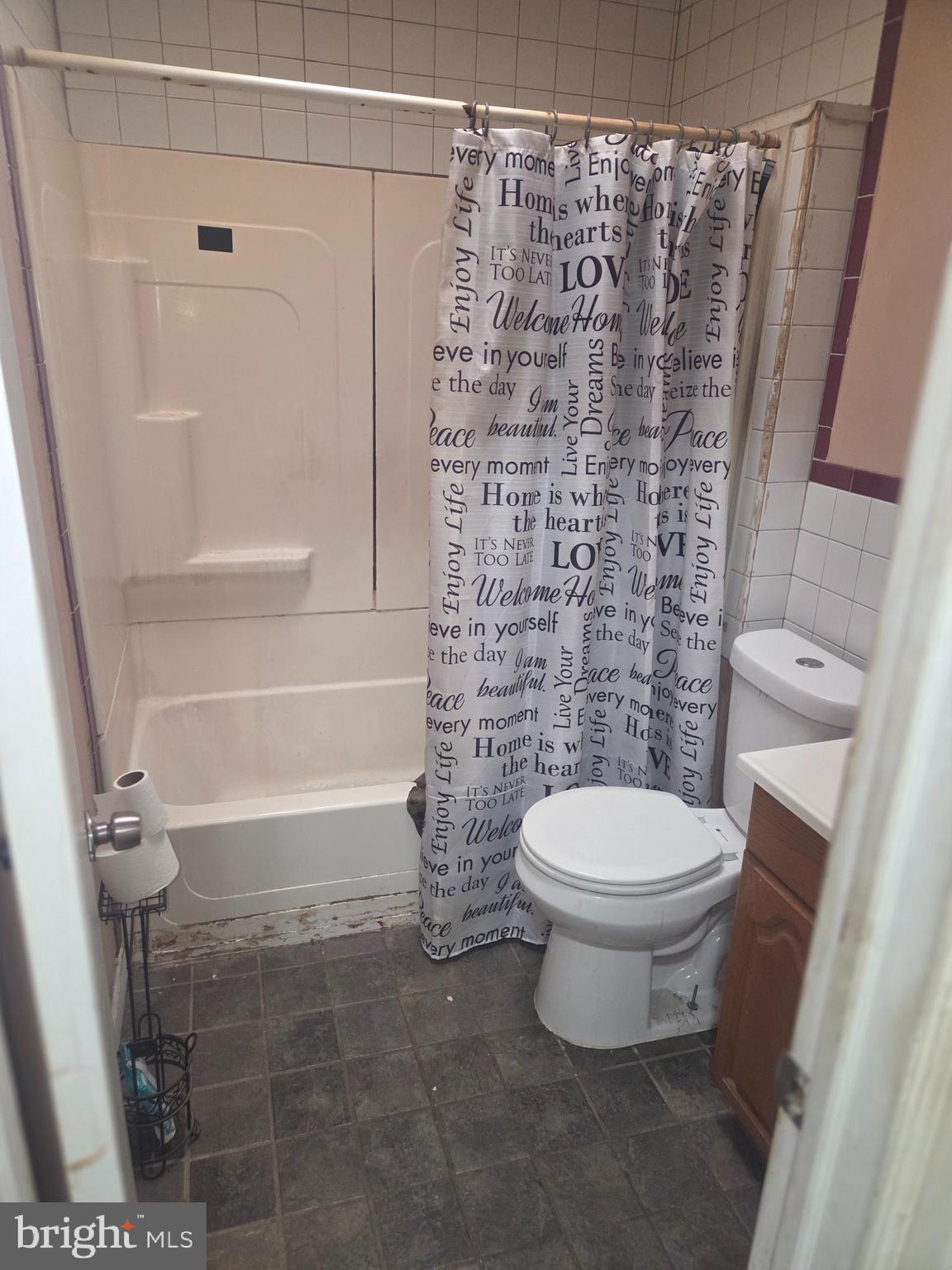 6378 Marsden Street Philadelphia, PA 19135 - Photo 10 of 24 a bathroom with a toilet and a shower