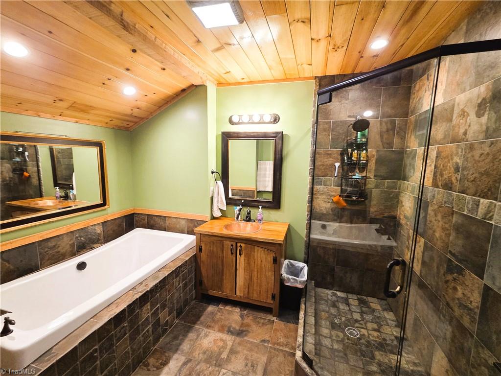 1647 Staghorn Road Purlear, NC 28665 - Photo 15 of 38 Master Bedroom upstairs