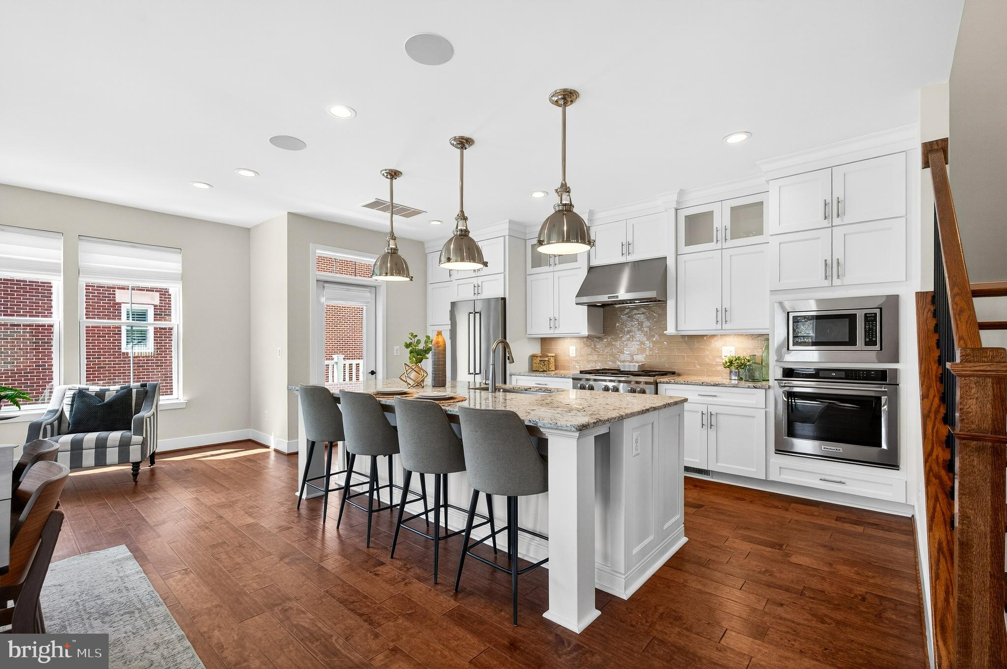151 Center Street South, Unit 1 Vienna, VA 22180 - Photo 20 of 53 Gourmet Kitchen has ample prep and serving space