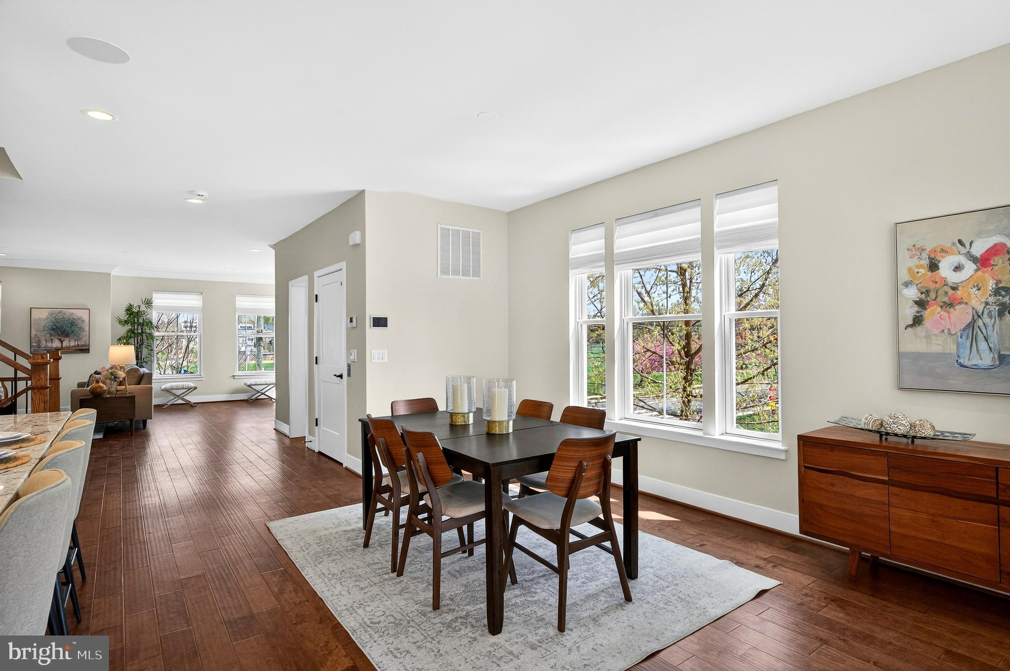 151 Center Street South, Unit 1 Vienna, VA 22180 - Photo 30 of 53 Tables large and small, this area can handle all..