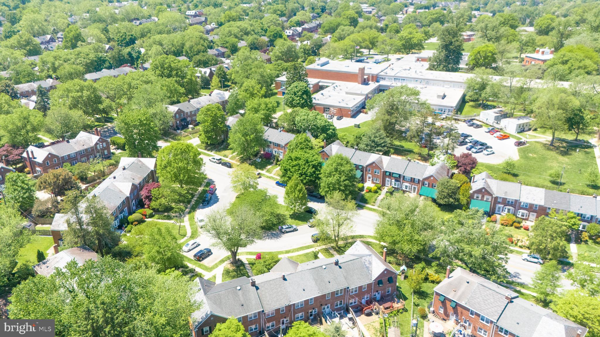 7037 Heathfield Road Baltimore, MD 21212 - Photo 44 of 44 Neighborhood Aerial View