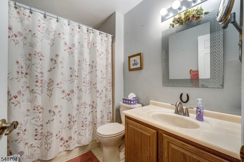 8 Lee Court Lebanon, NJ 08833 - Photo 17 of 20 a bathroom with a sink a toilet and a mirror