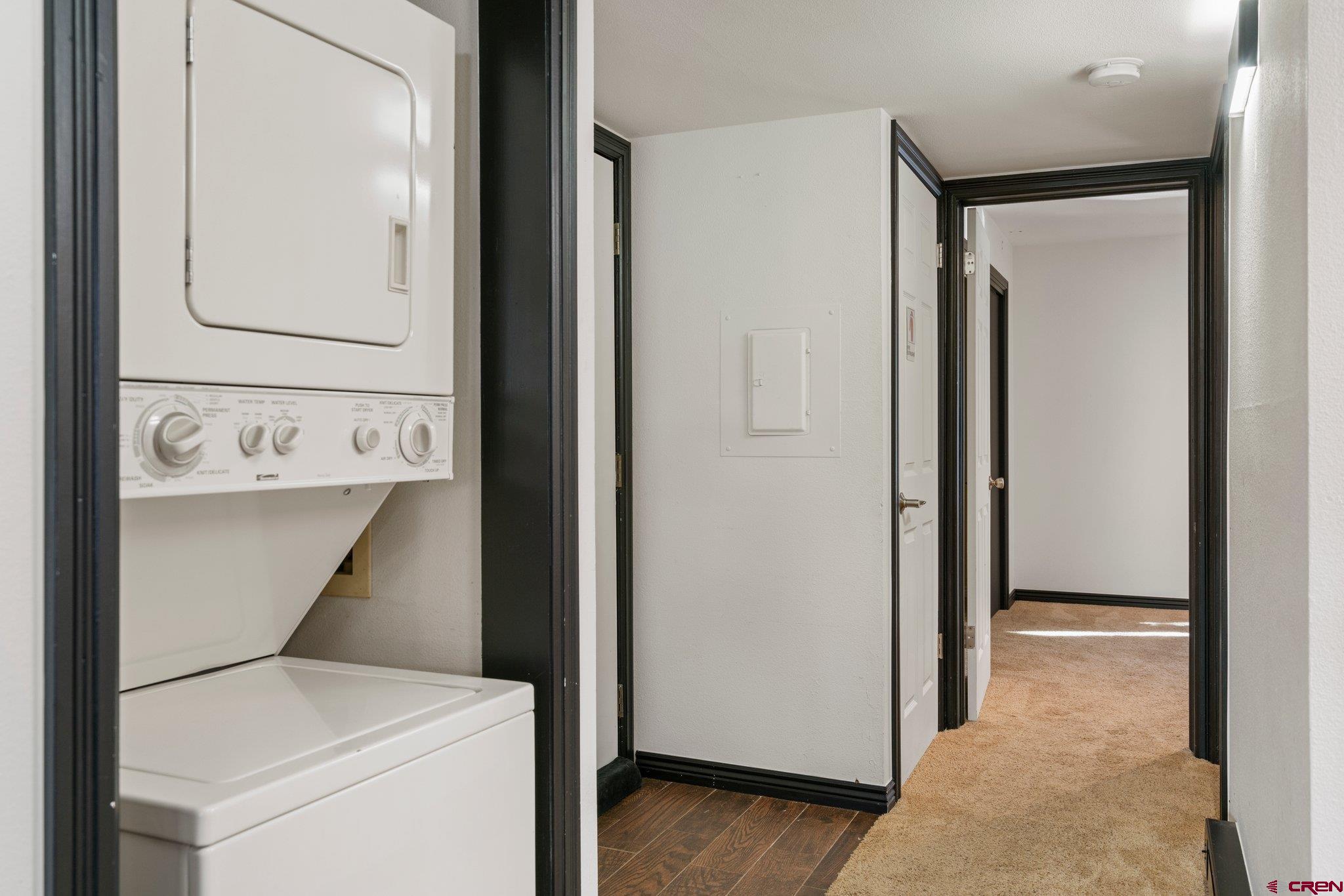 6 Ferringway Circle, Unit 44 Durango, CO 81301 - Photo 8 of 32 a utility room with dryer and washer