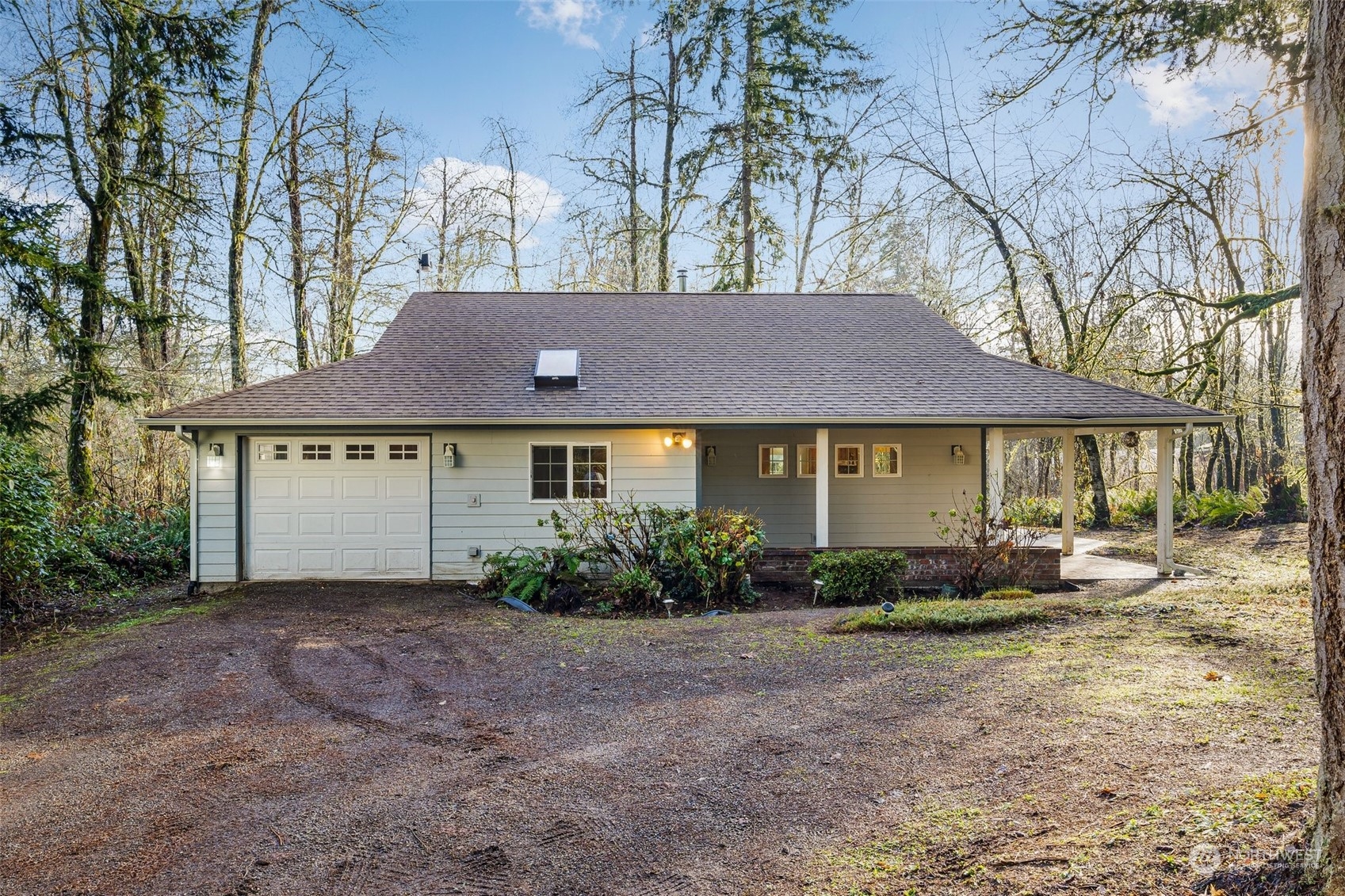 8120 Libby Road Northeast Olympia, WA 98506 - Photo 30 of 36 a front view of a house with garden