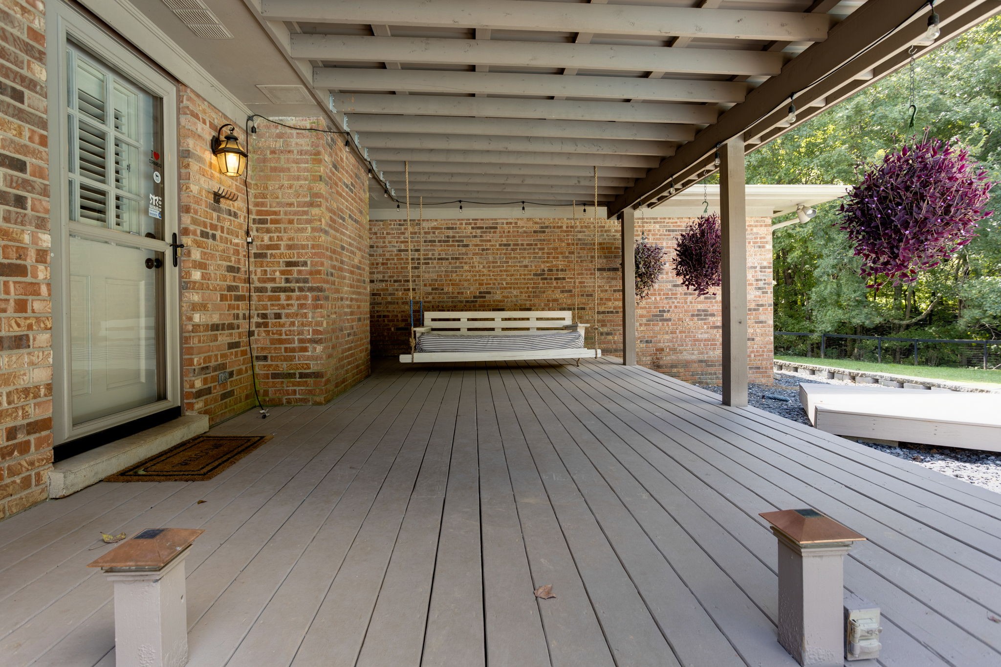 3557 Forest Park Road Springfield, TN 37172 - Photo 41 of 47 a view of a balcony with wooden floor